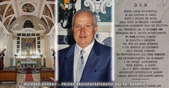 Alfonso Romano - Il postino in bicicletta che ricostruì una chiesa e unì una città