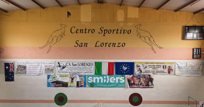 Il centro sportivo “San Lorenzo” e le campionesse di pallavolo under 14.