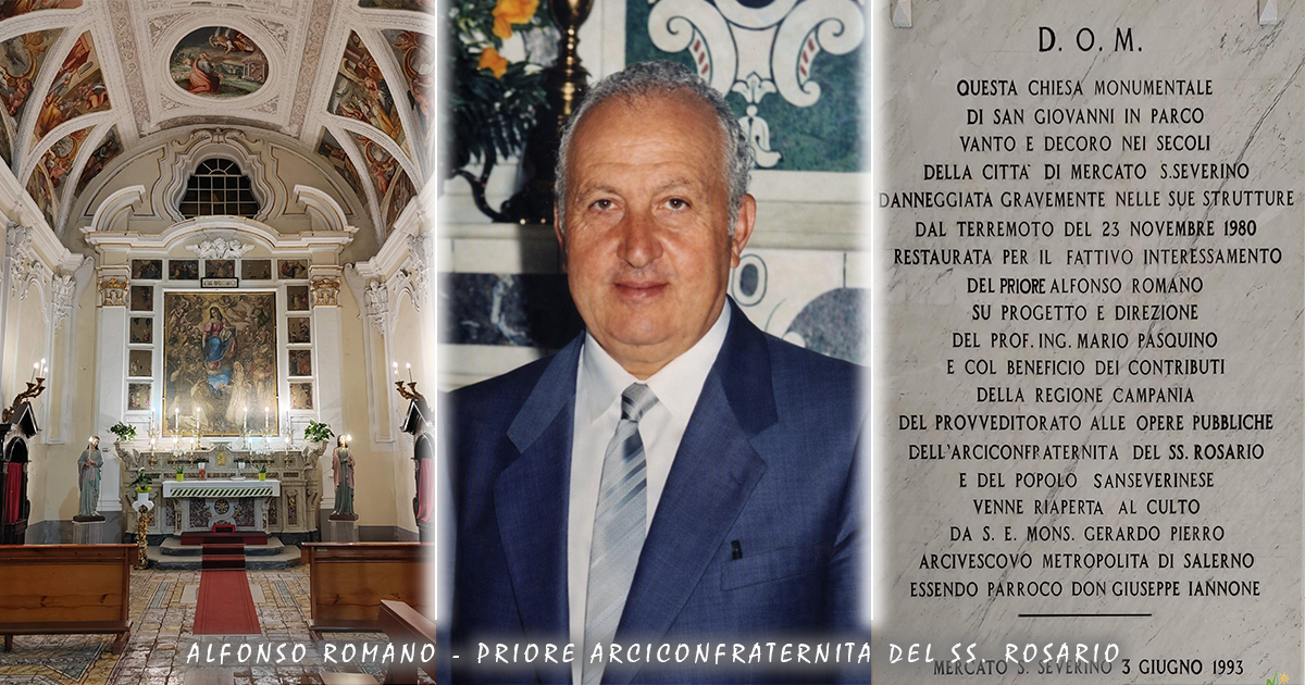 Alfonso Romano - Il postino in bicicletta che ricostruì una chiesa e unì una città