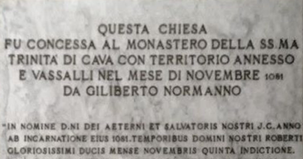 1 Su alcuni vassalli di Ruggero I di San Severino (1081 - 1125) - PARTE I